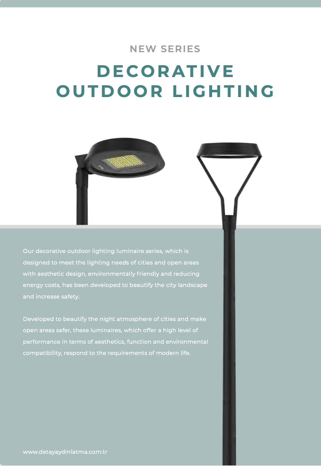 Dekoratif Dış Mekan Aydınlatma